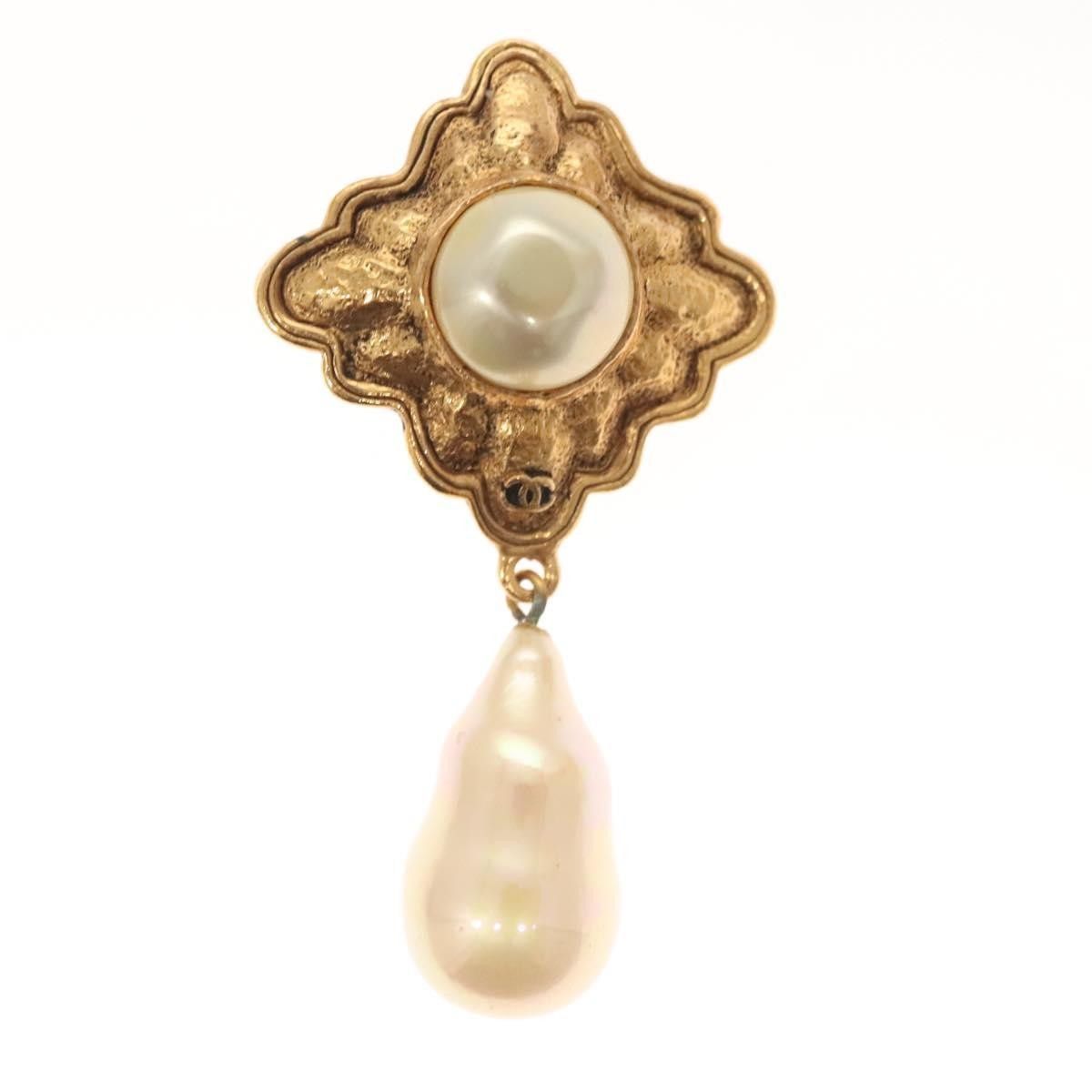 Chanel Chanel Vintage CC Earrings Metal Size ONE SIZE - 8 Thumbnail