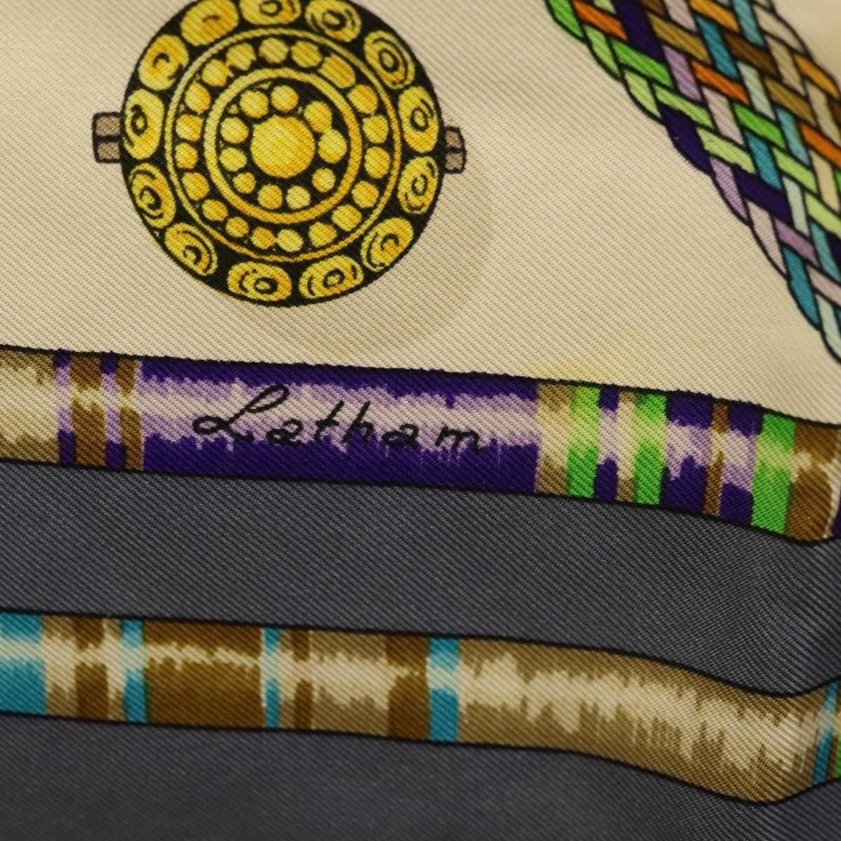 Hermes Hermes Carré 90 Silk multicolor Size ONE SIZE - 12 Thumbnail