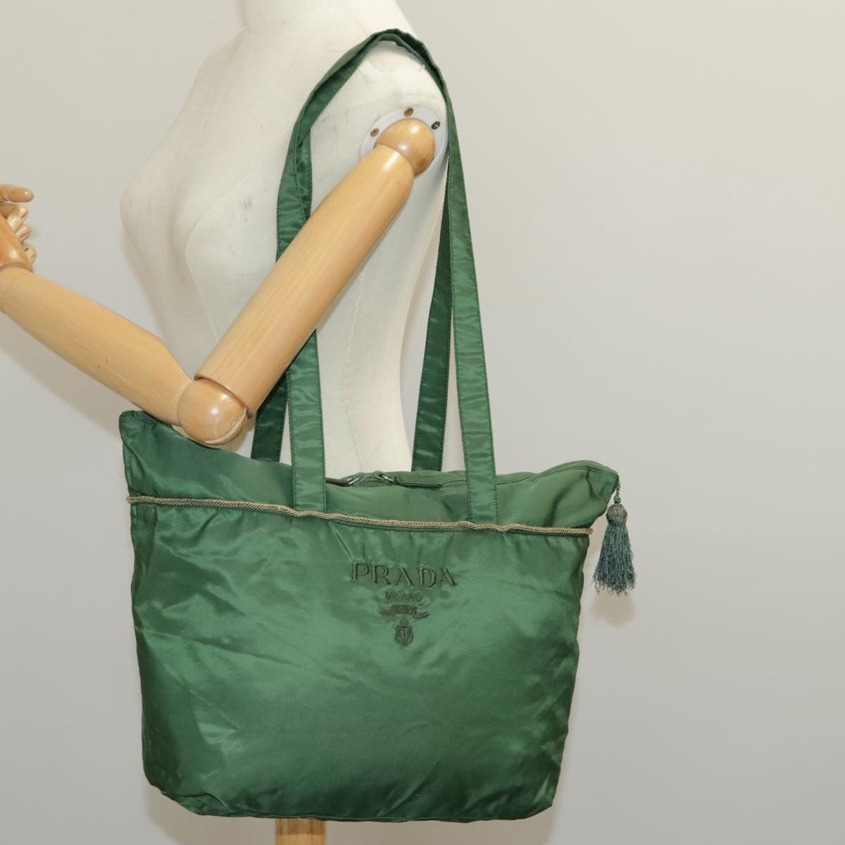 Prada Prada Zip Tote Quilted Tessuto Size ONE SIZE - 24 Thumbnail