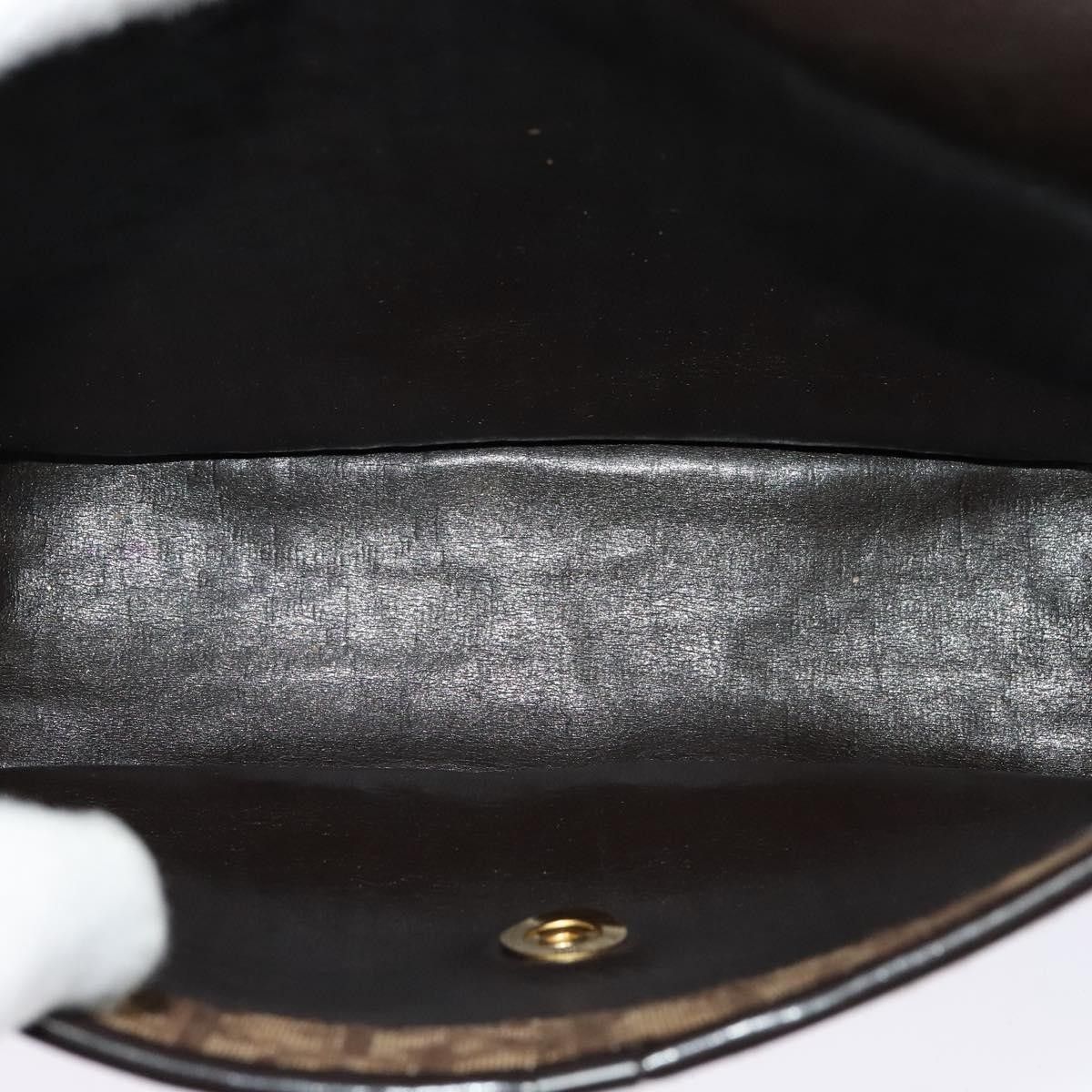 Dior Christian Dior Vintage Trotter Flap Shoulder Bag Canvas Size ONE SIZE - 5 Thumbnail