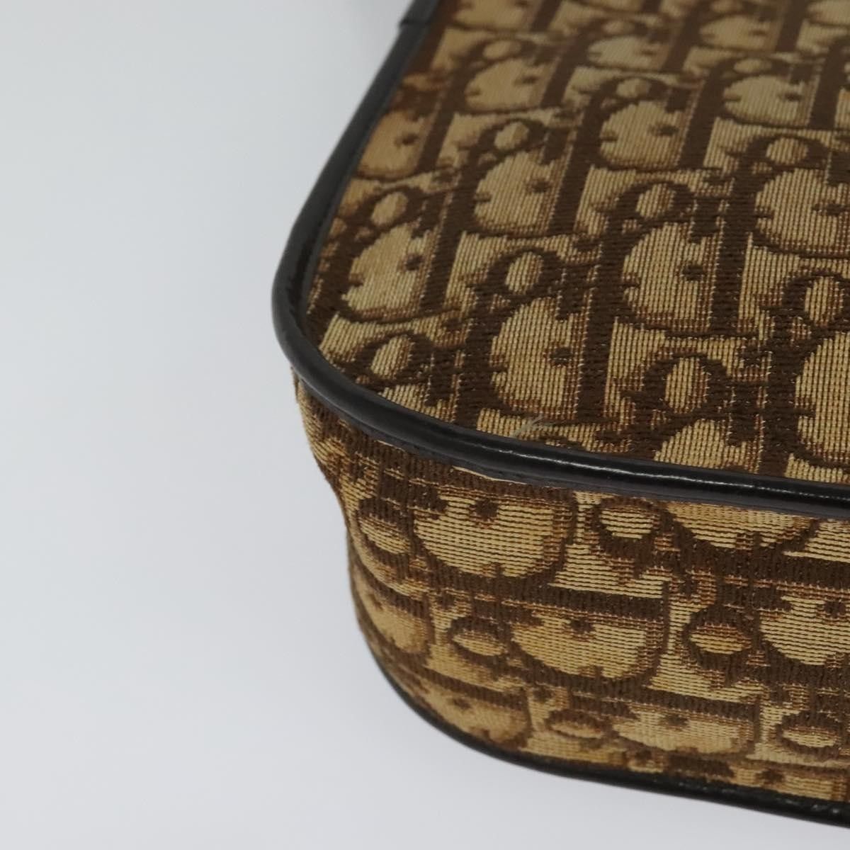 Dior Christian Dior Vintage Trotter Flap Shoulder Bag Canvas Size ONE SIZE - 10 Thumbnail