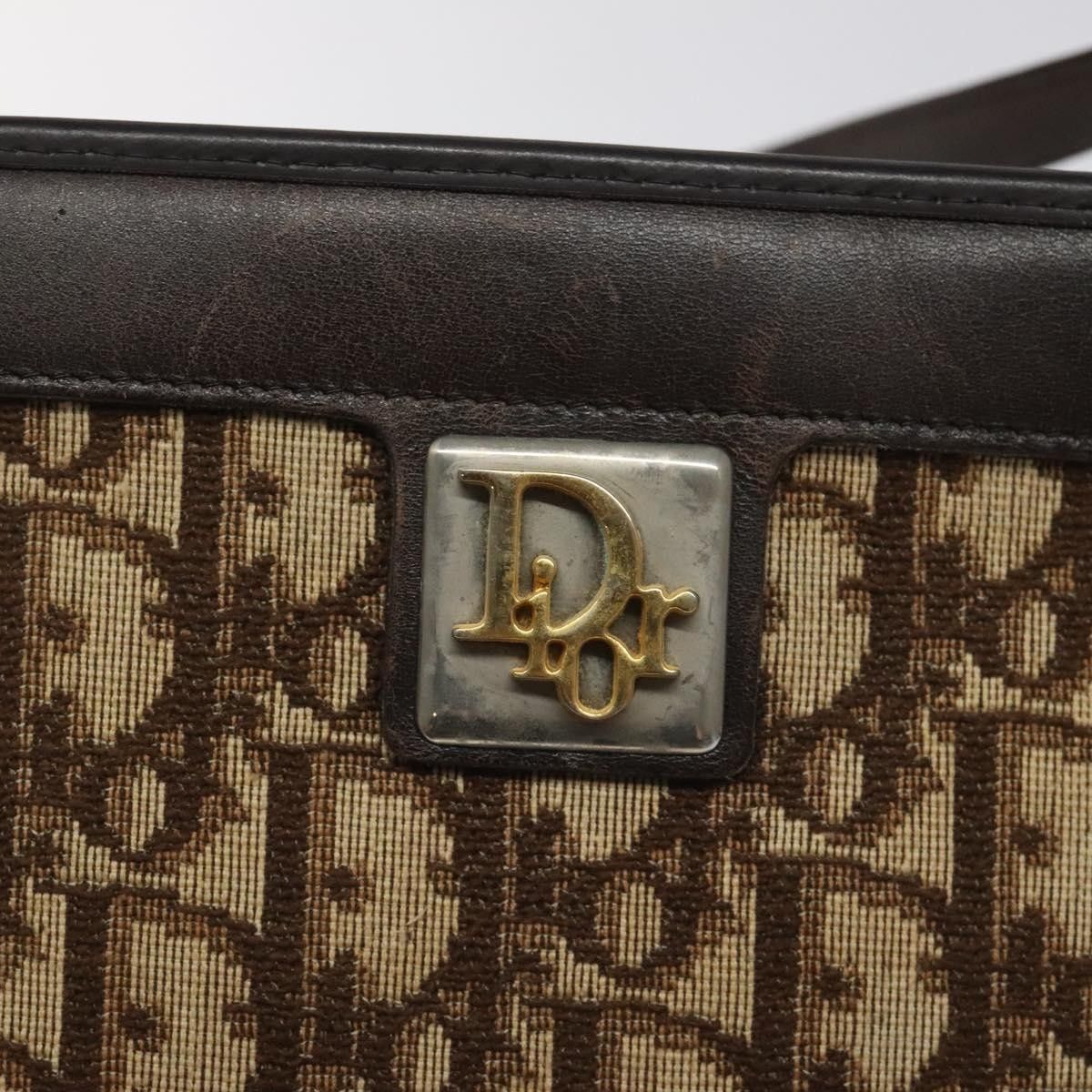 Dior Christian Dior Vintage Trotter Shoulder Bag Canvas Size ONE SIZE - 12 Thumbnail