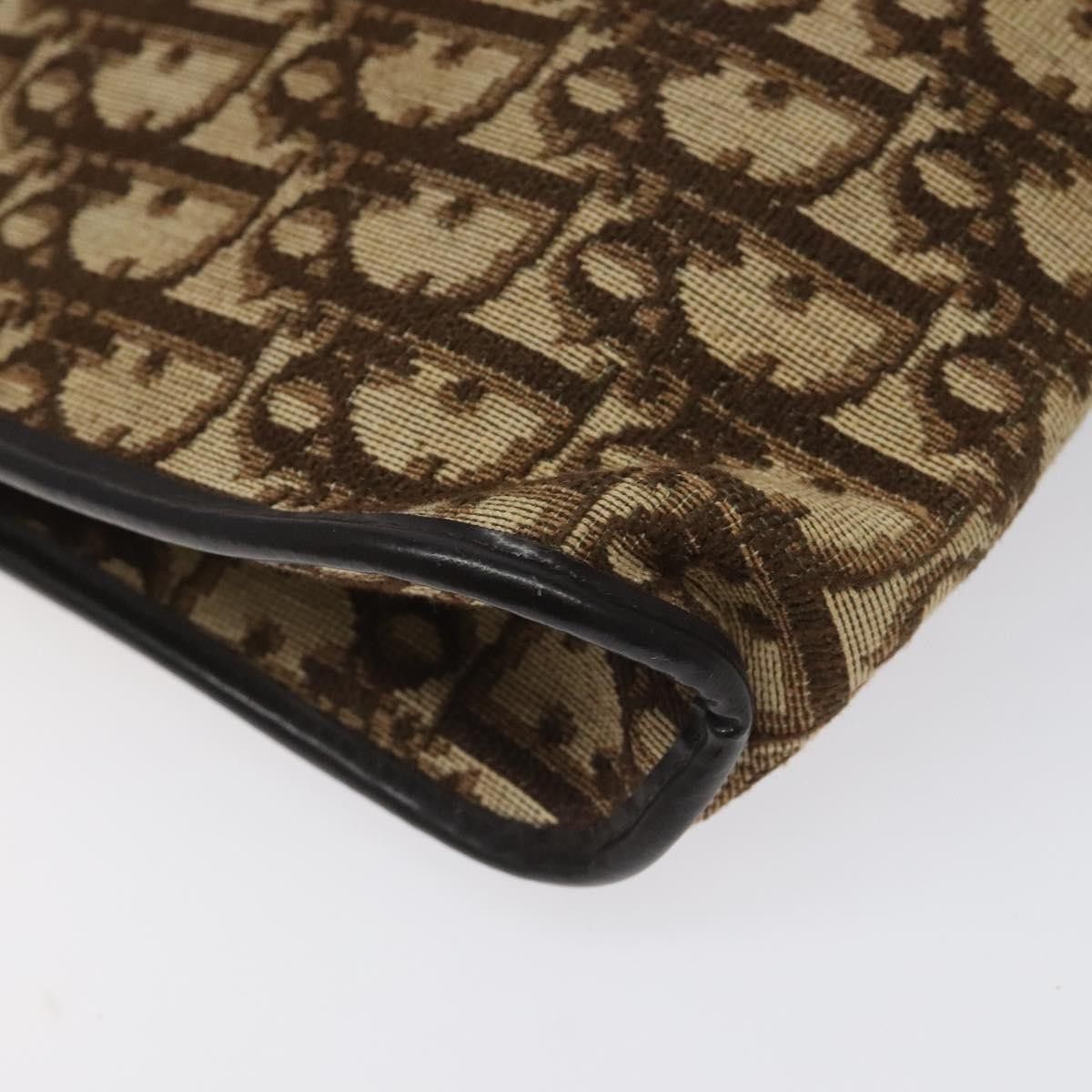 Dior Christian Dior Vintage Trotter Shoulder Bag Canvas Size ONE SIZE - 11 Thumbnail