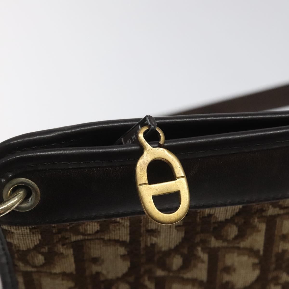 Dior Christian Dior Vintage Trotter Shoulder Bag Canvas Size ONE SIZE - 17 Thumbnail
