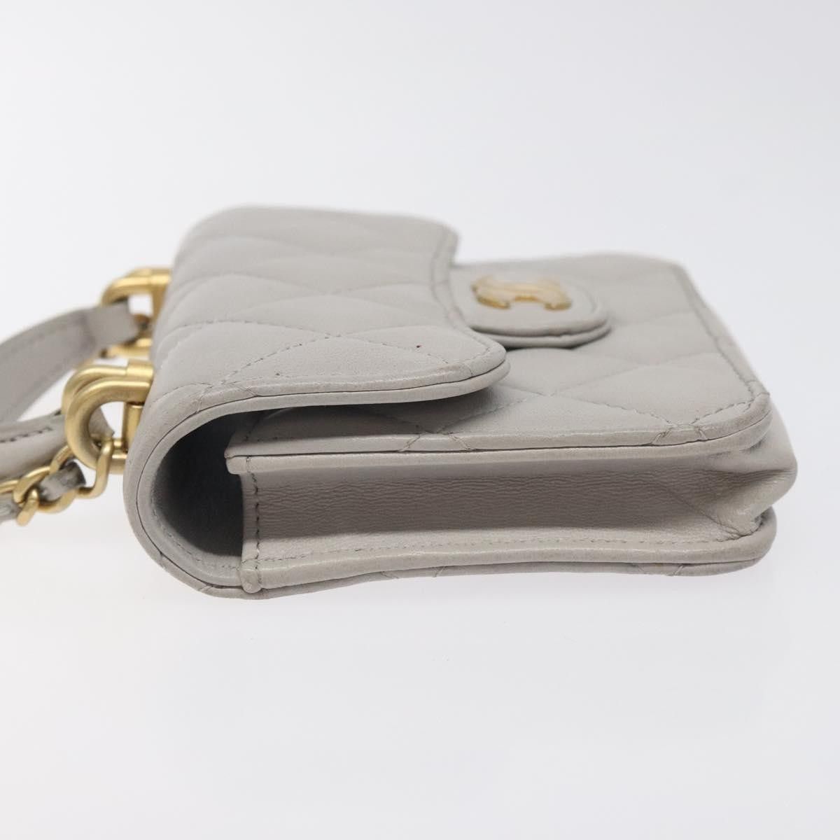 Chanel Chanel Vintage CC Flap Crossbody Bag Quilted Lambskin Size ONE SIZE - 4 Thumbnail