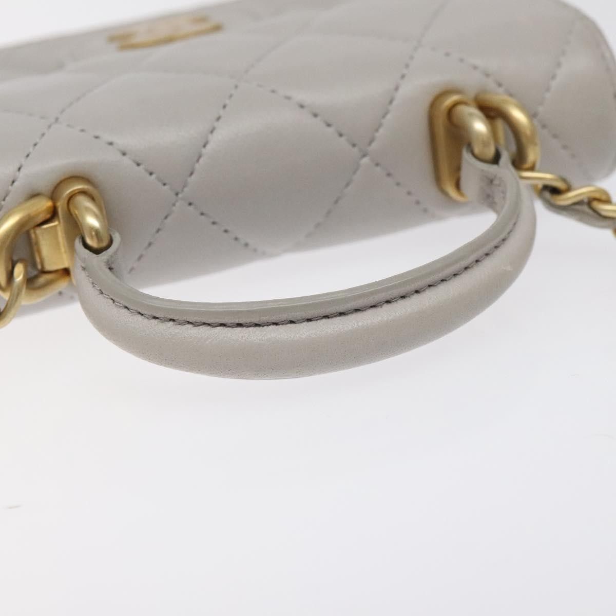 Chanel Chanel Vintage CC Flap Crossbody Bag Quilted Lambskin Size ONE SIZE - 14 Thumbnail