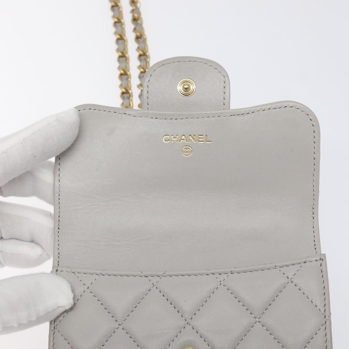Chanel Chanel Vintage CC Flap Crossbody Bag Quilted Lambskin Size ONE SIZE - 6 Thumbnail