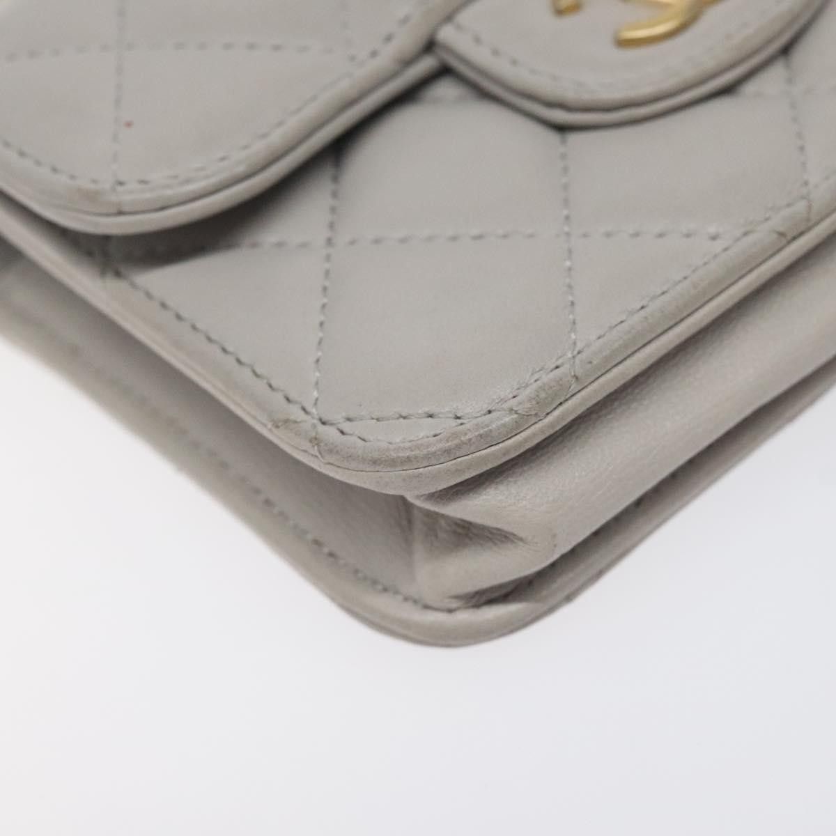 Chanel Chanel Vintage CC Flap Crossbody Bag Quilted Lambskin Size ONE SIZE - 8 Thumbnail