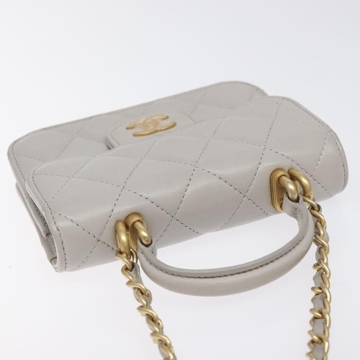 Chanel Chanel Vintage CC Flap Crossbody Bag Quilted Lambskin Size ONE SIZE - 13 Thumbnail