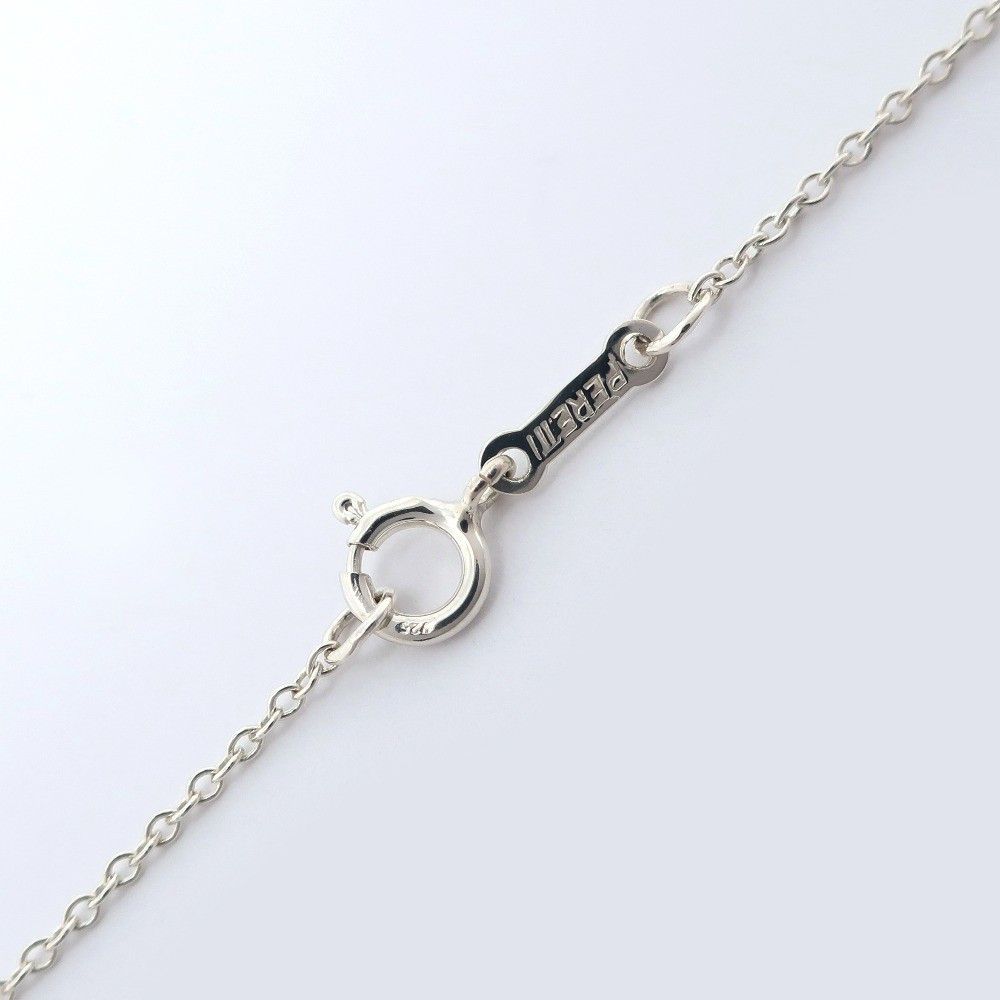 Tiffany & Co. Tiffany & Co. Elsa Peretti Open Heart Pendant Necklace Sterling Silver Size ONE SIZE - 5 Thumbnail