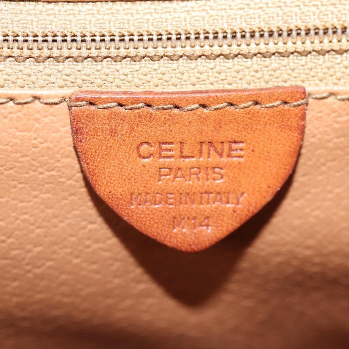 Celine Celine Vintage Macadam Shoulder Bag Leather Size ONE SIZE - 15 Thumbnail