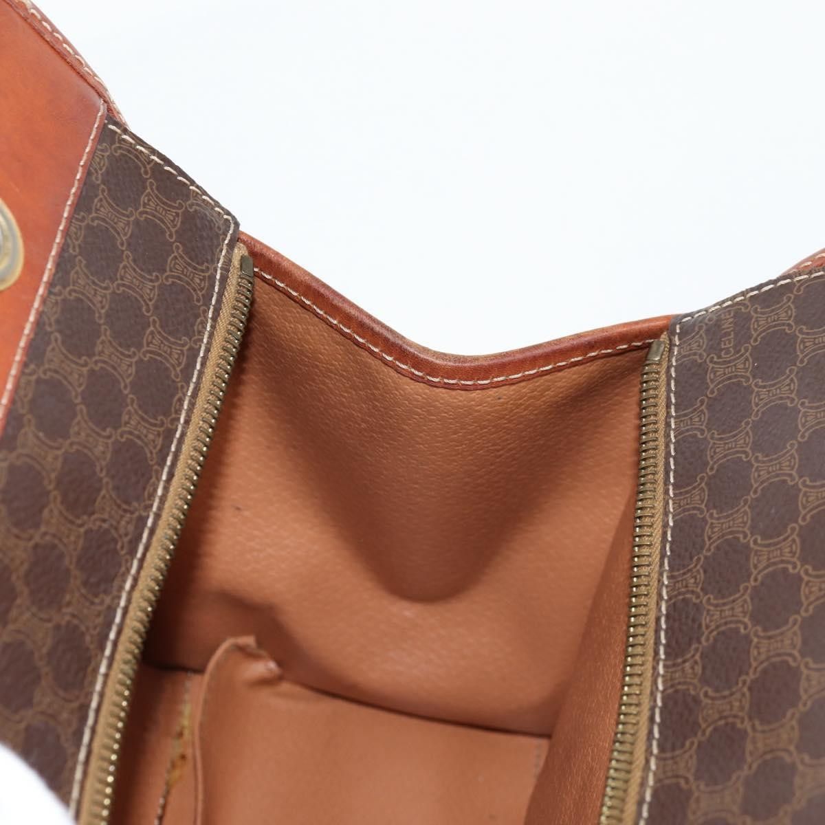 Celine Celine Vintage Macadam Shoulder Bag Leather Size ONE SIZE - 19 Thumbnail