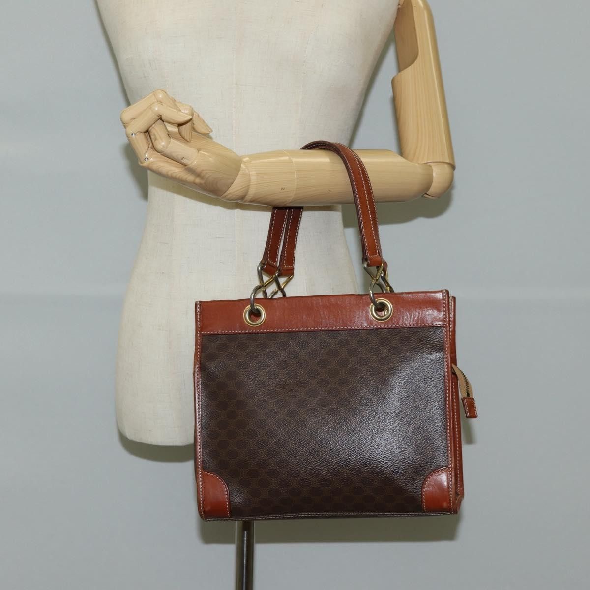 Celine Celine Vintage Macadam Shoulder Bag Leather Size ONE SIZE - 21 Thumbnail