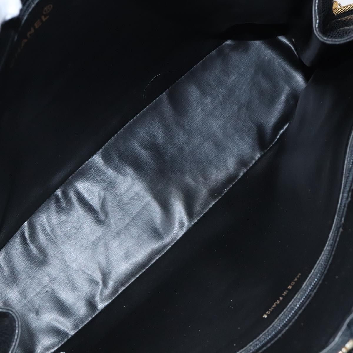 Chanel Chanel Coco Mark Black cakfskin Size ONE SIZE - 5 Thumbnail