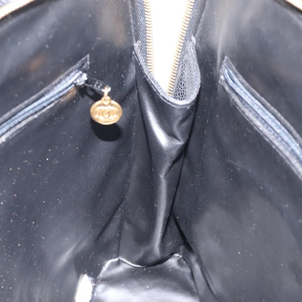 Chanel Chanel Coco Mark Black cakfskin Size ONE SIZE - 21 Thumbnail