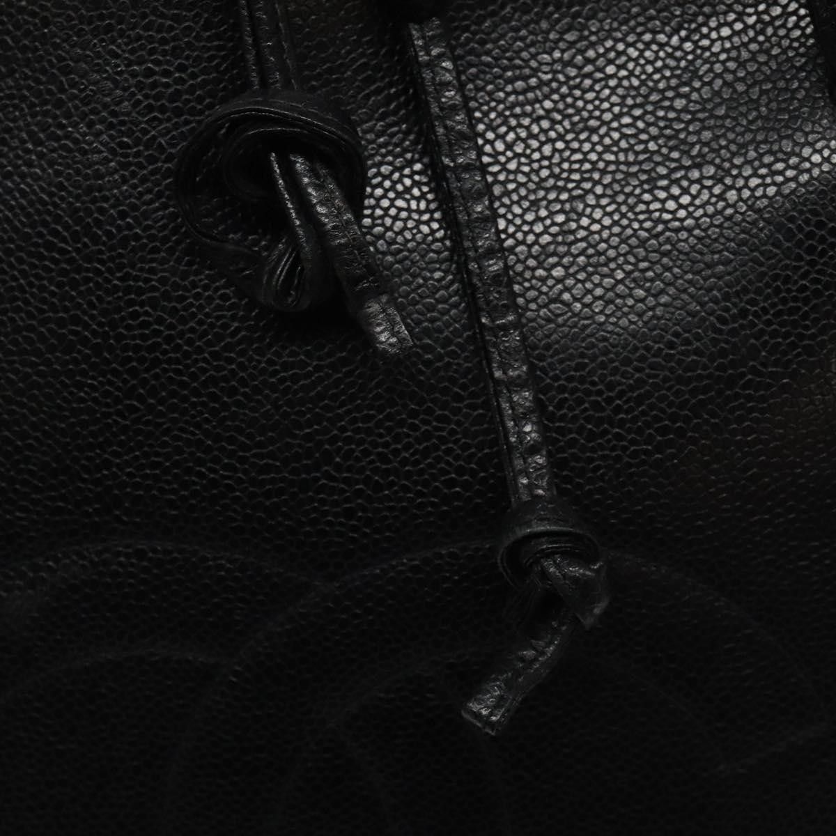 Chanel Chanel Coco Mark Black cakfskin Size ONE SIZE - 18 Thumbnail
