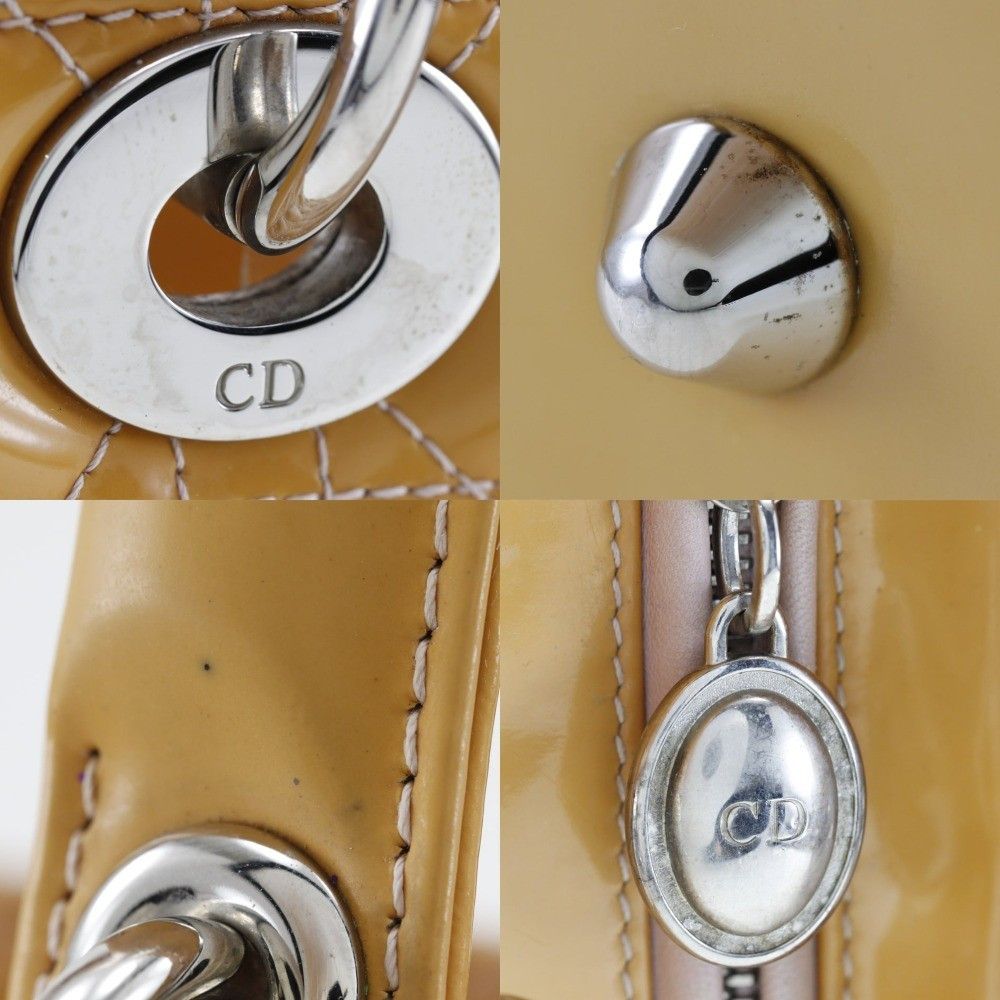 Dior Christian Dior Lady Dior Patent Size ONE SIZE - 8 Thumbnail