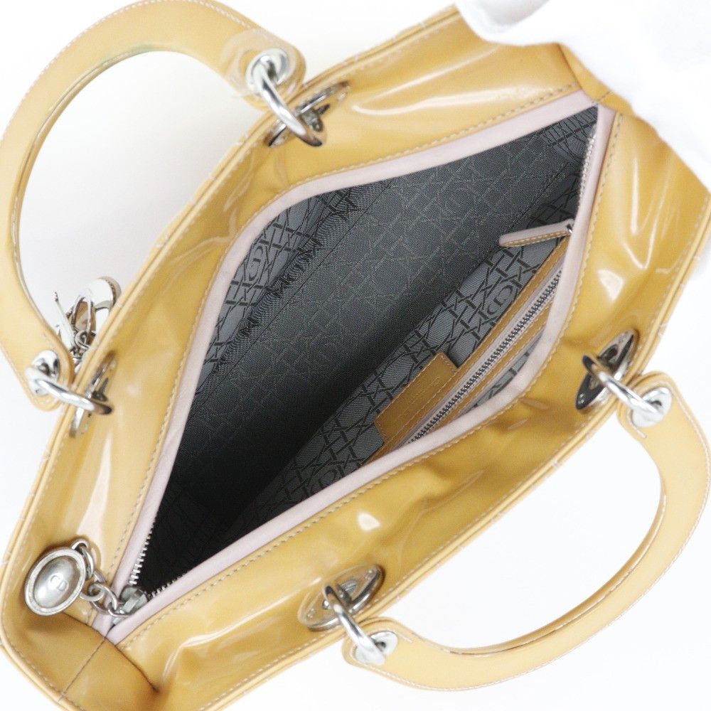 Dior Christian Dior Lady Dior Patent Size ONE SIZE - 3 Thumbnail