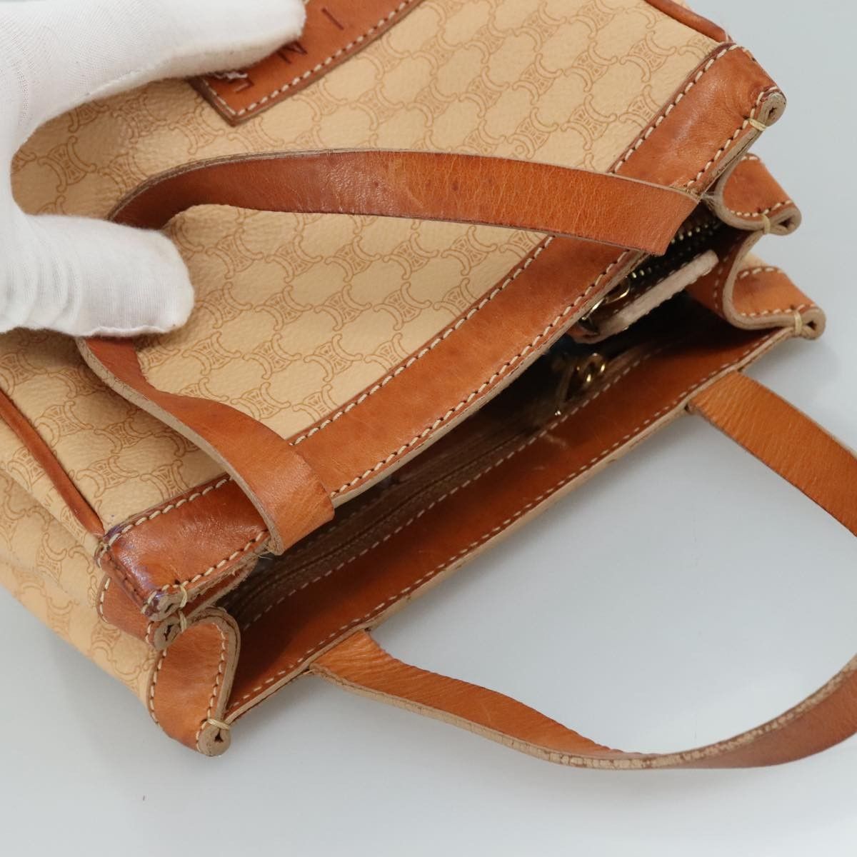 Celine Celine Vintage Macadam Handbag Macadam Size ONE SIZE - 6 Thumbnail