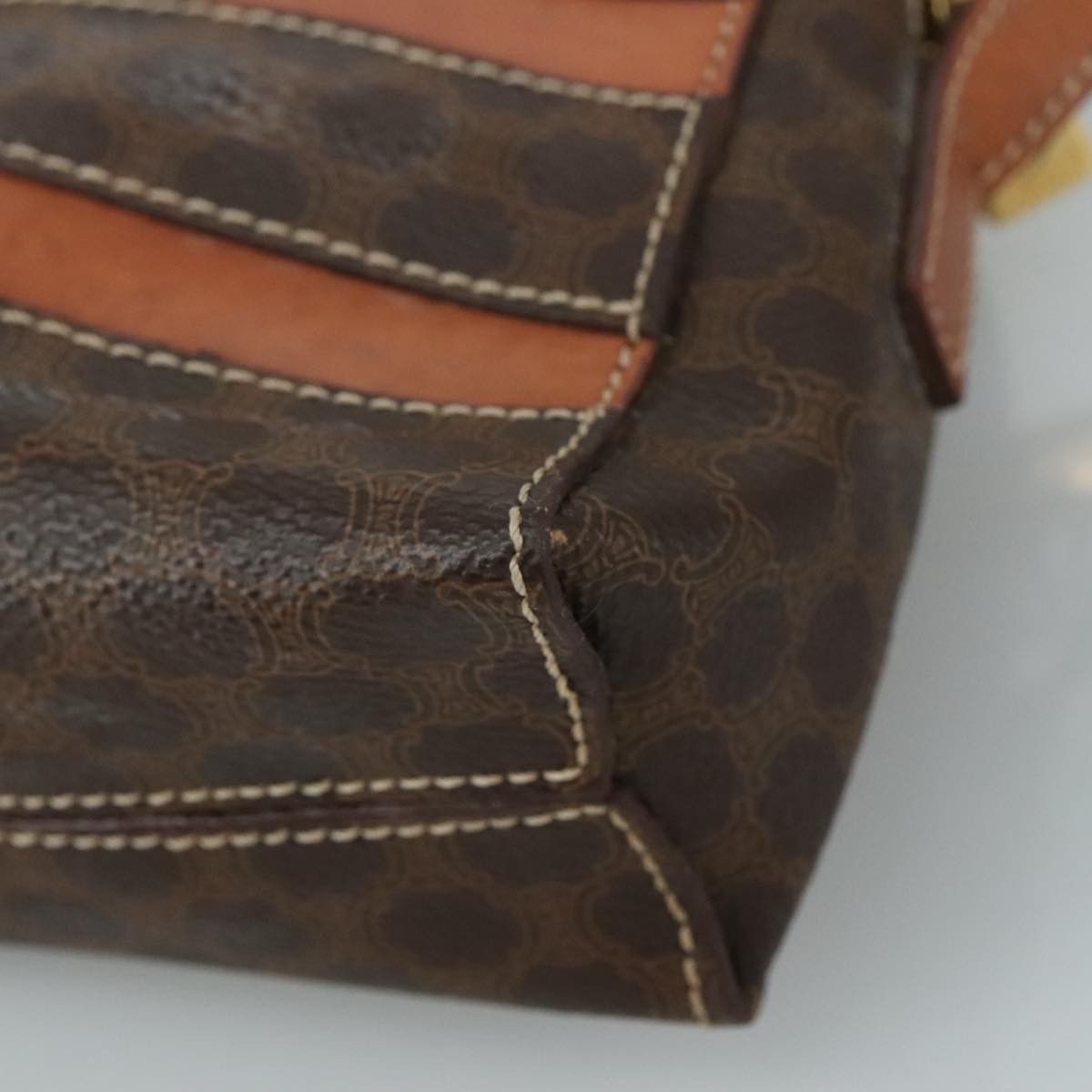Celine Celine Macadam Shoulder Bag Leather Size ONE SIZE - 15 Thumbnail