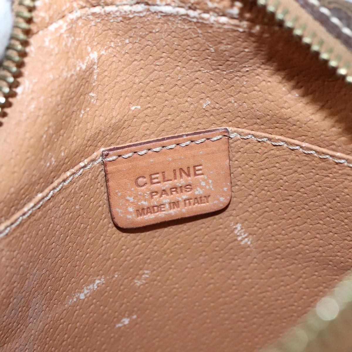 Celine Celine Macadam Shoulder Bag Leather Size ONE SIZE - 18 Thumbnail