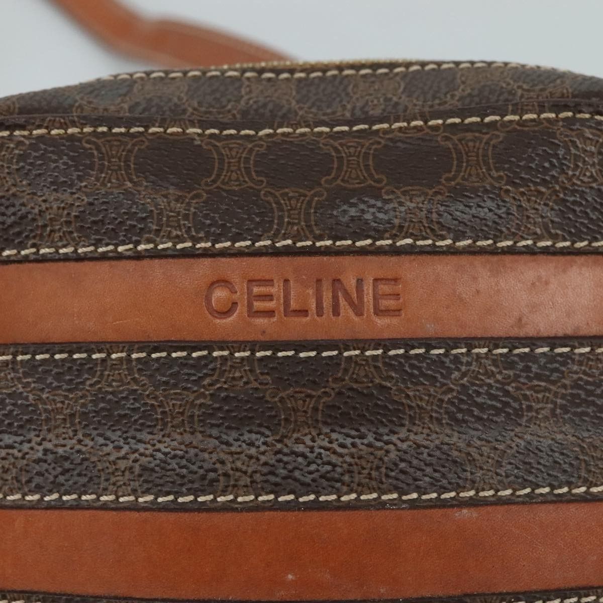 Celine Celine Macadam Shoulder Bag Leather Size ONE SIZE - 17 Thumbnail