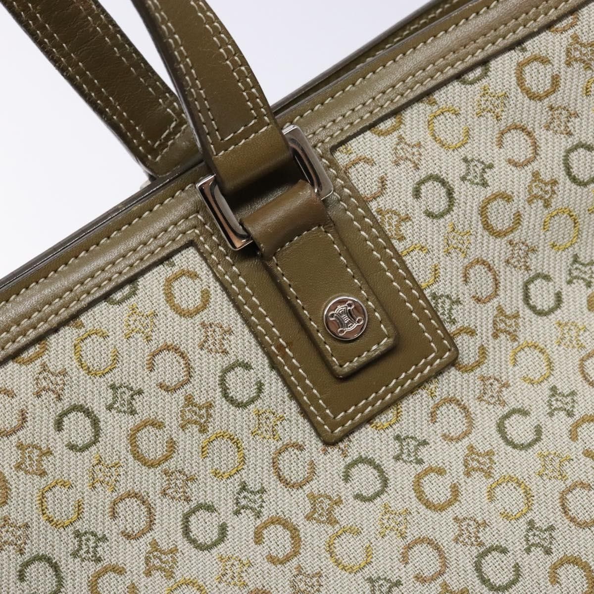 Celine Celine Vintage Macadam Shoulder Bag Canvas Size ONE SIZE - 15 Thumbnail