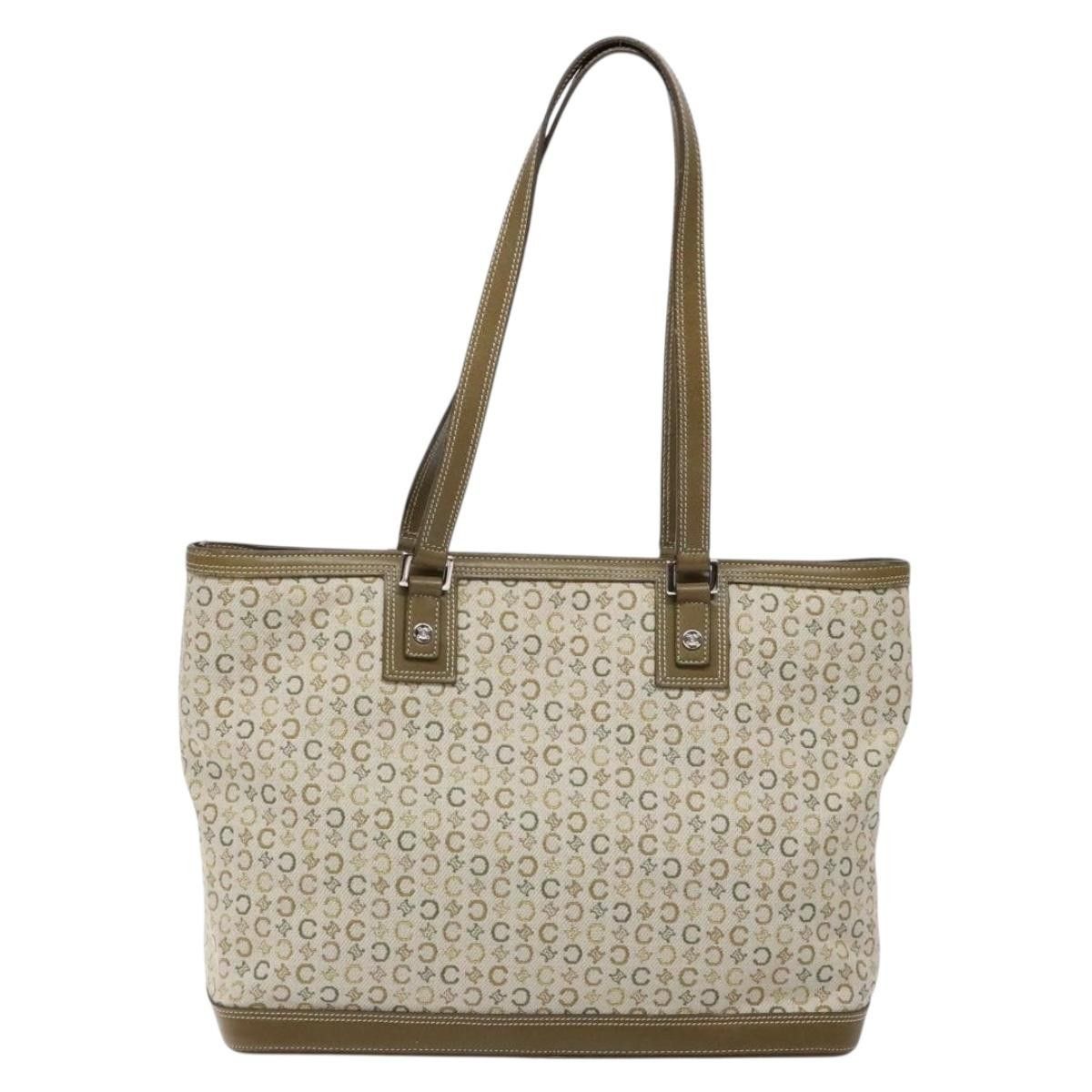 Celine Celine Vintage Macadam Shoulder Bag Canvas Size ONE SIZE - 3 Thumbnail