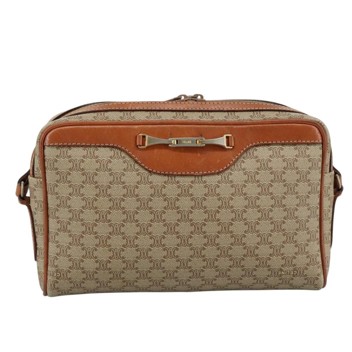 Celine Celine Macadam Shoulder Bag Leather Size ONE SIZE - 13 Thumbnail