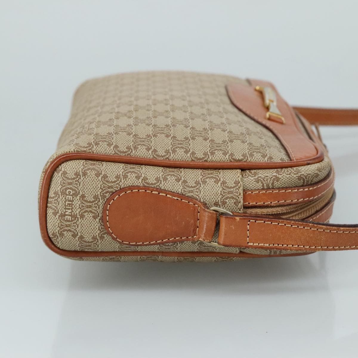 Celine Celine Macadam Shoulder Bag Leather Size ONE SIZE - 3 Thumbnail