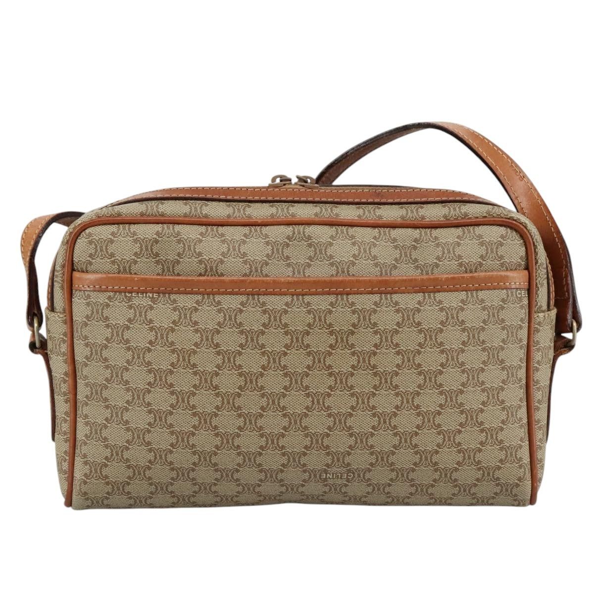 Celine Celine Macadam Shoulder Bag Leather Size ONE SIZE - 2 Thumbnail