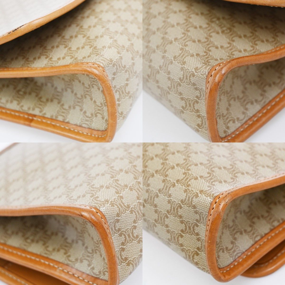 Celine Celine Macadam Shoulder Bag Leather Size ONE SIZE - 7 Thumbnail