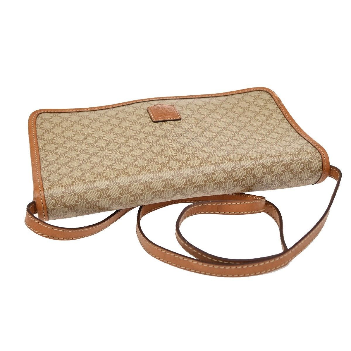 Celine Celine Macadam Shoulder Bag Leather Size ONE SIZE - 5 Thumbnail