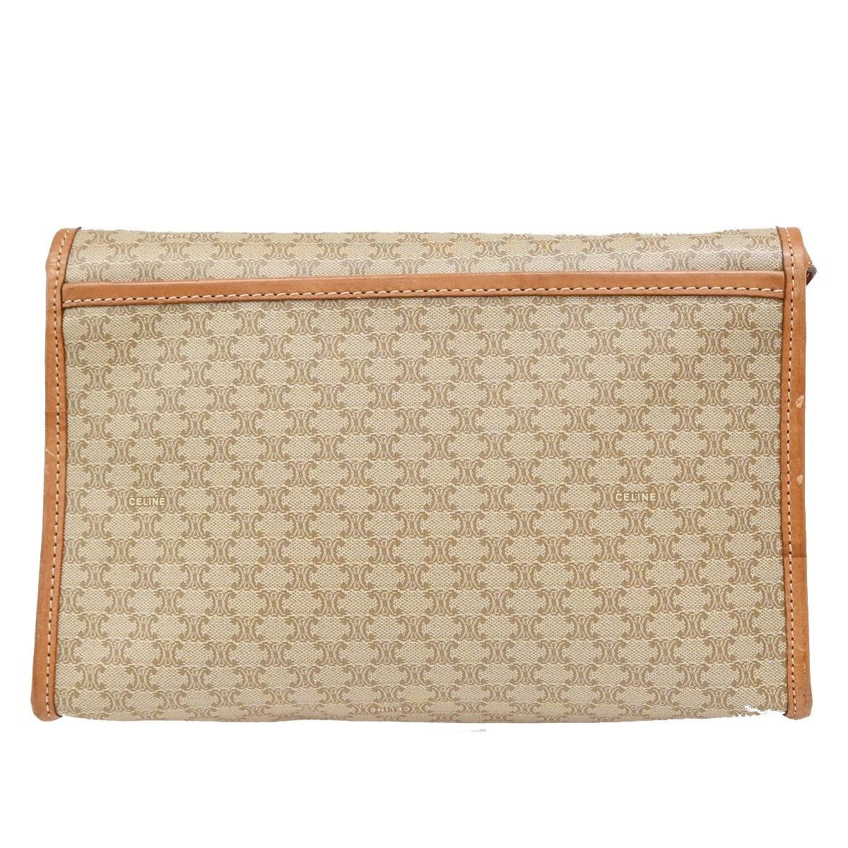 Celine Celine Macadam Shoulder Bag Leather Size ONE SIZE - 3 Thumbnail