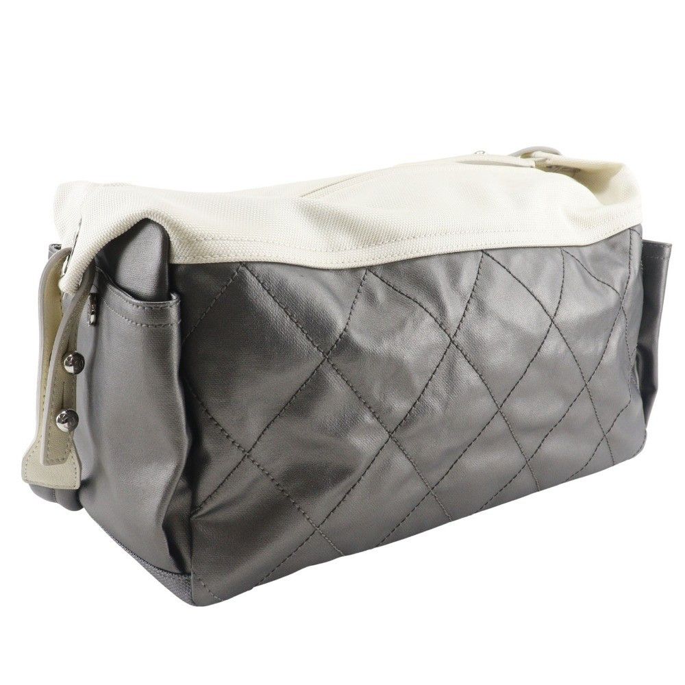 Chanel Chanel Biarritz Hobo Quilted Coated Canvas Size ONE SIZE - 2 Thumbnail