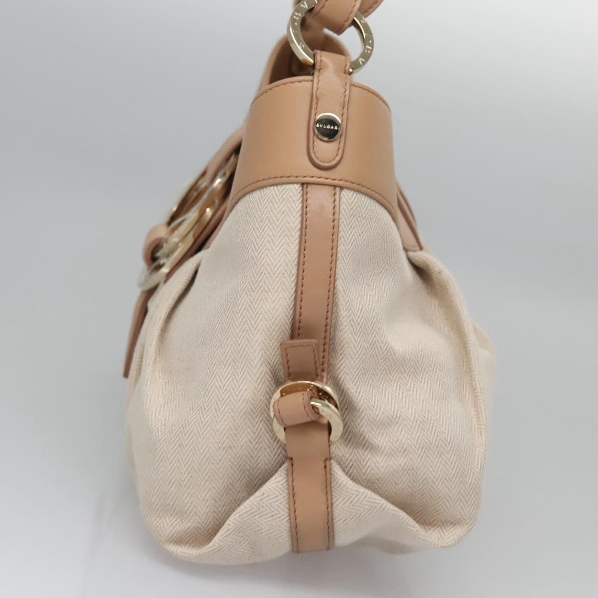 Bvlgari Bvlgari Chandra Hobo Canvas and Leather Size ONE SIZE - 3 Thumbnail