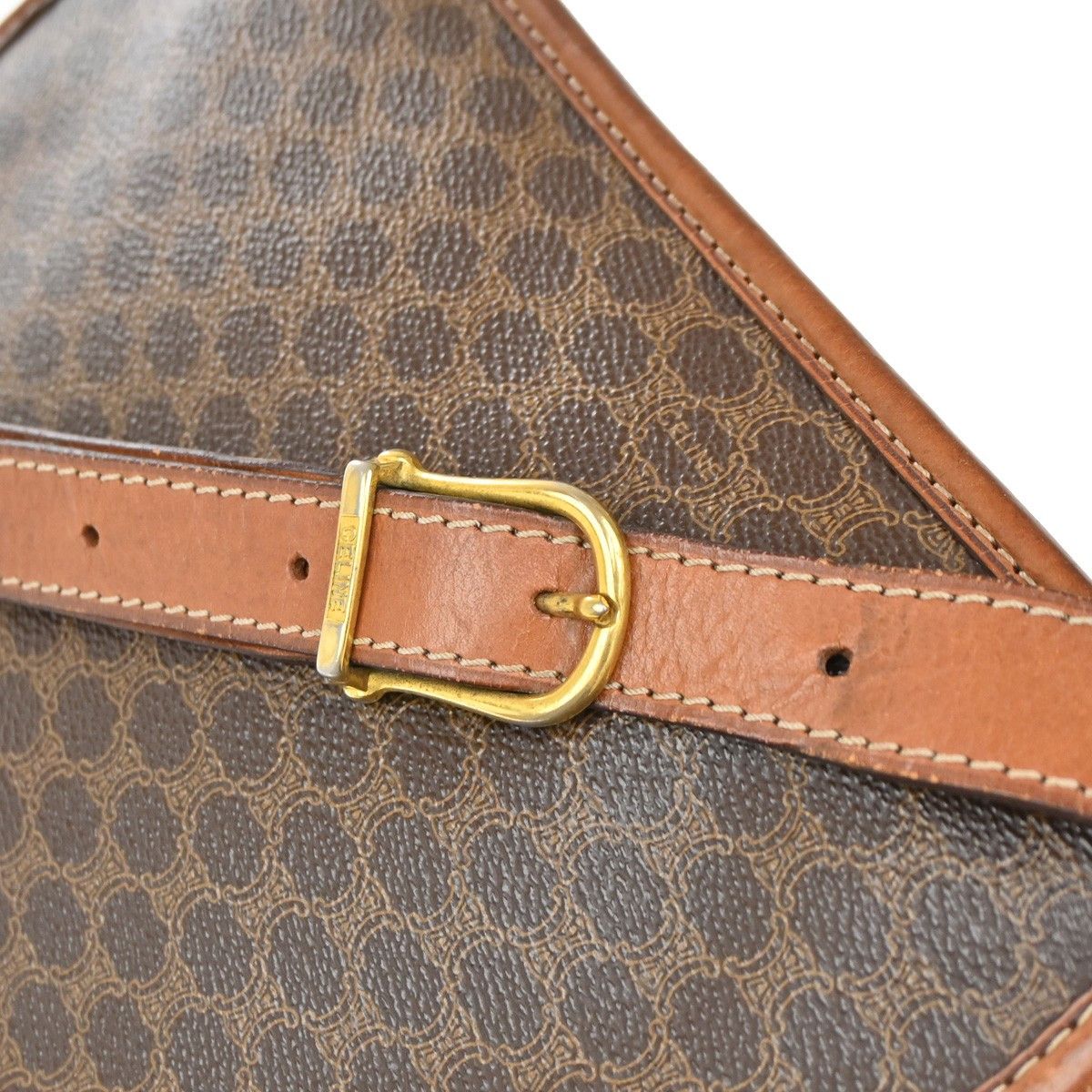 Celine Celine Macadam Shoulder Bag Leather Size ONE SIZE - 8 Thumbnail