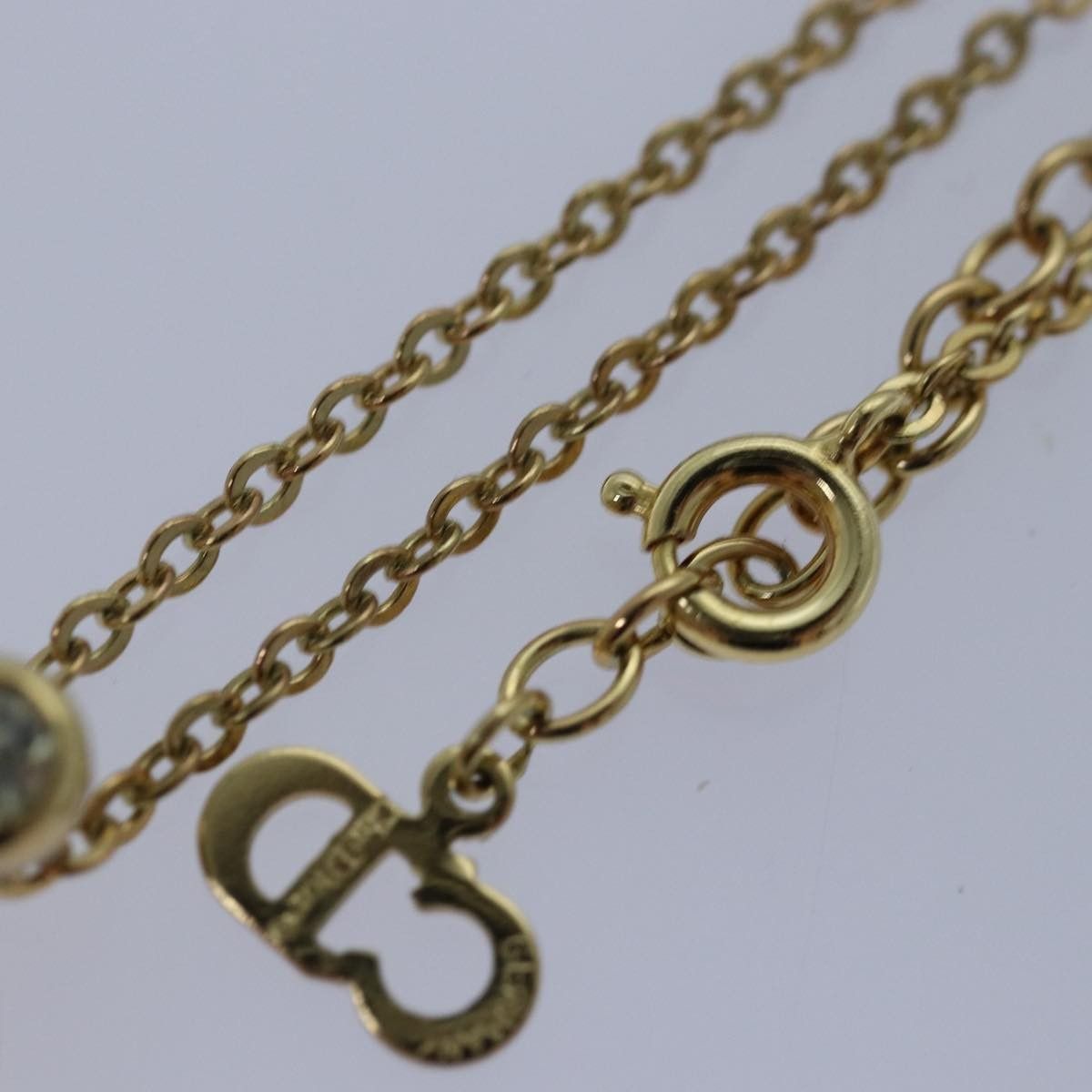 Dior Christian Dior CD Pendant Necklace Gold-plated Size ONE SIZE - 7 Thumbnail