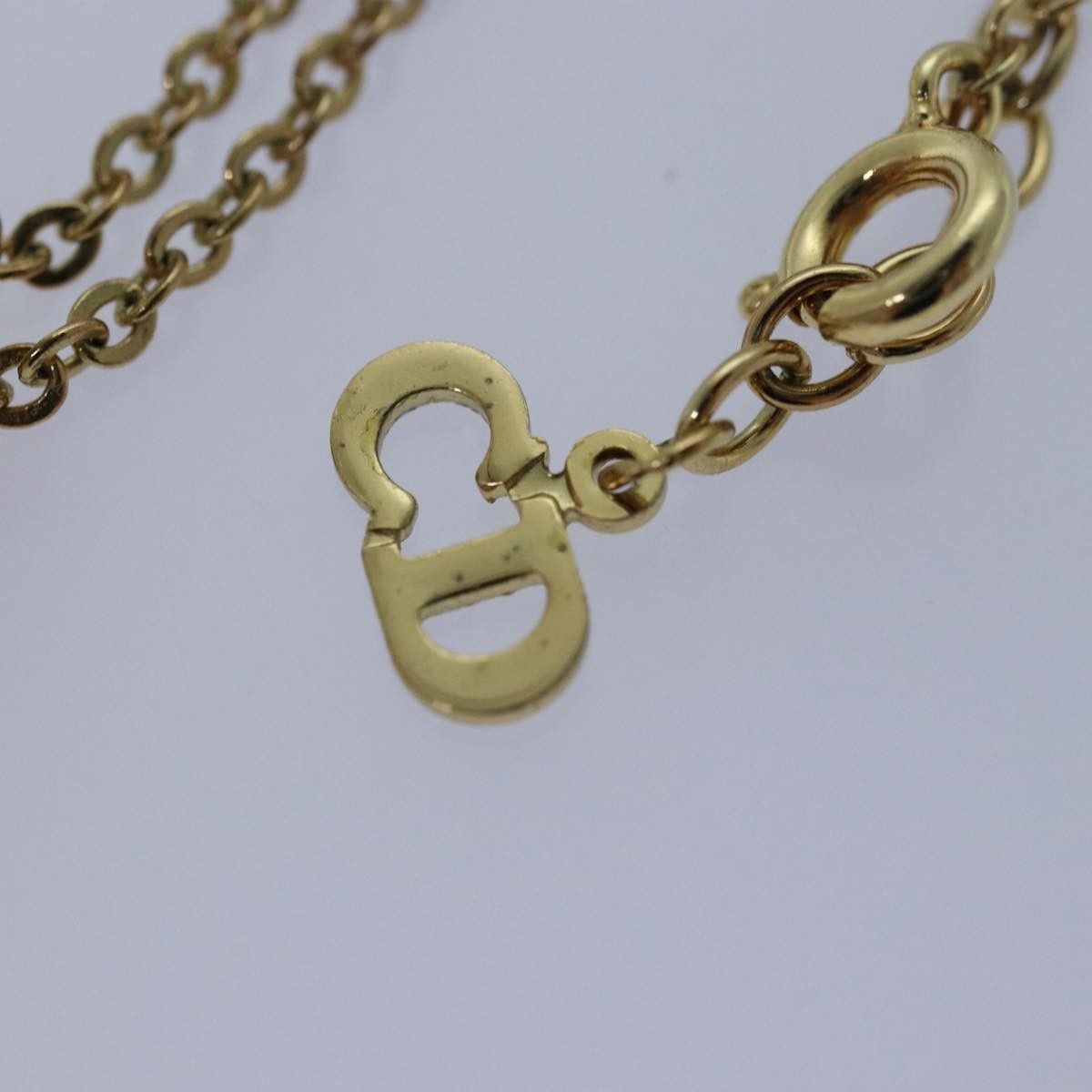 Dior Christian Dior CD Pendant Necklace Gold-plated Size ONE SIZE - 6 Thumbnail
