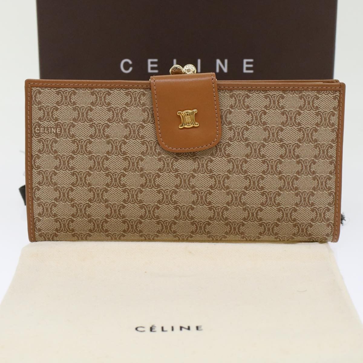 Celine Celine Macadam Wallet Medium Size ONE SIZE - 12 Thumbnail