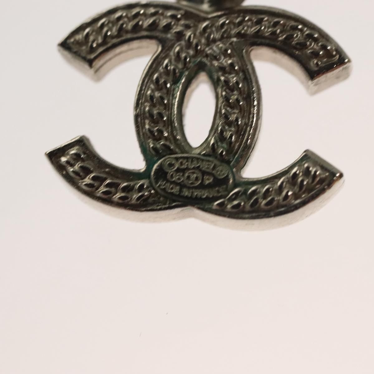 Chanel Chanel CC Logo Hoop Earrings Metal Size ONE SIZE - 5 Thumbnail