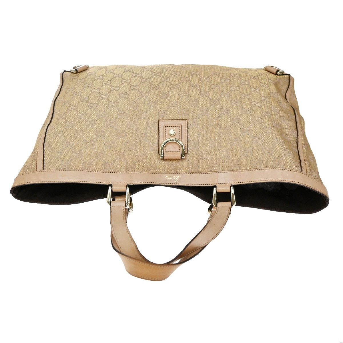 Gucci Gucci Abbey Tote GG Canvas with Leather Size ONE SIZE - 10 Thumbnail