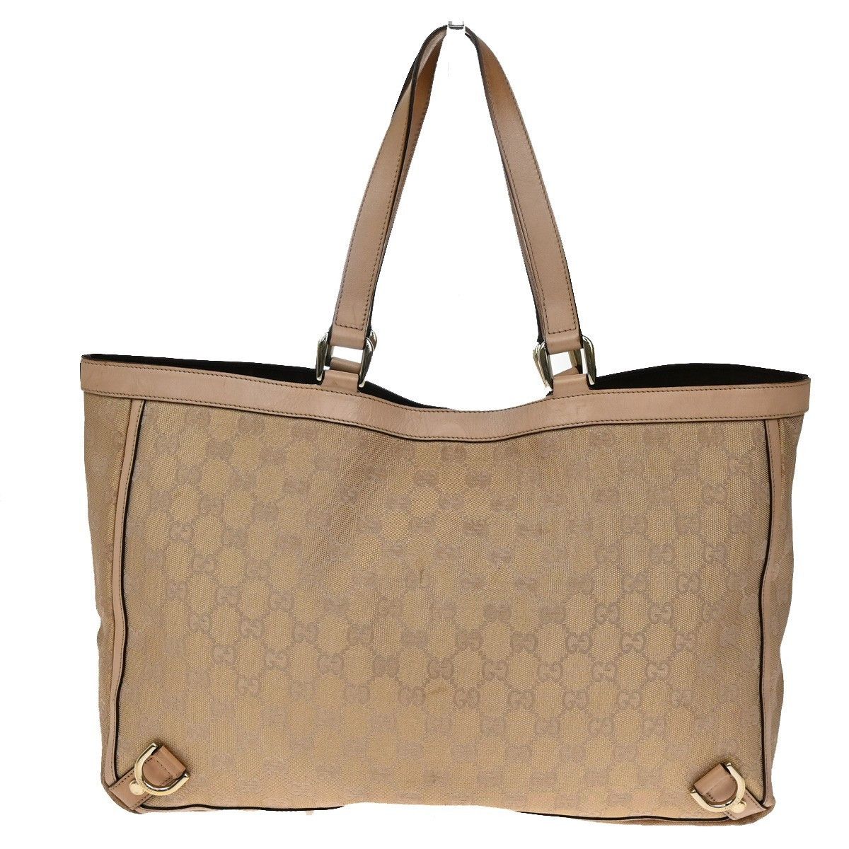 Gucci Gucci Abbey Tote GG Canvas with Leather Size ONE SIZE - 2 Thumbnail