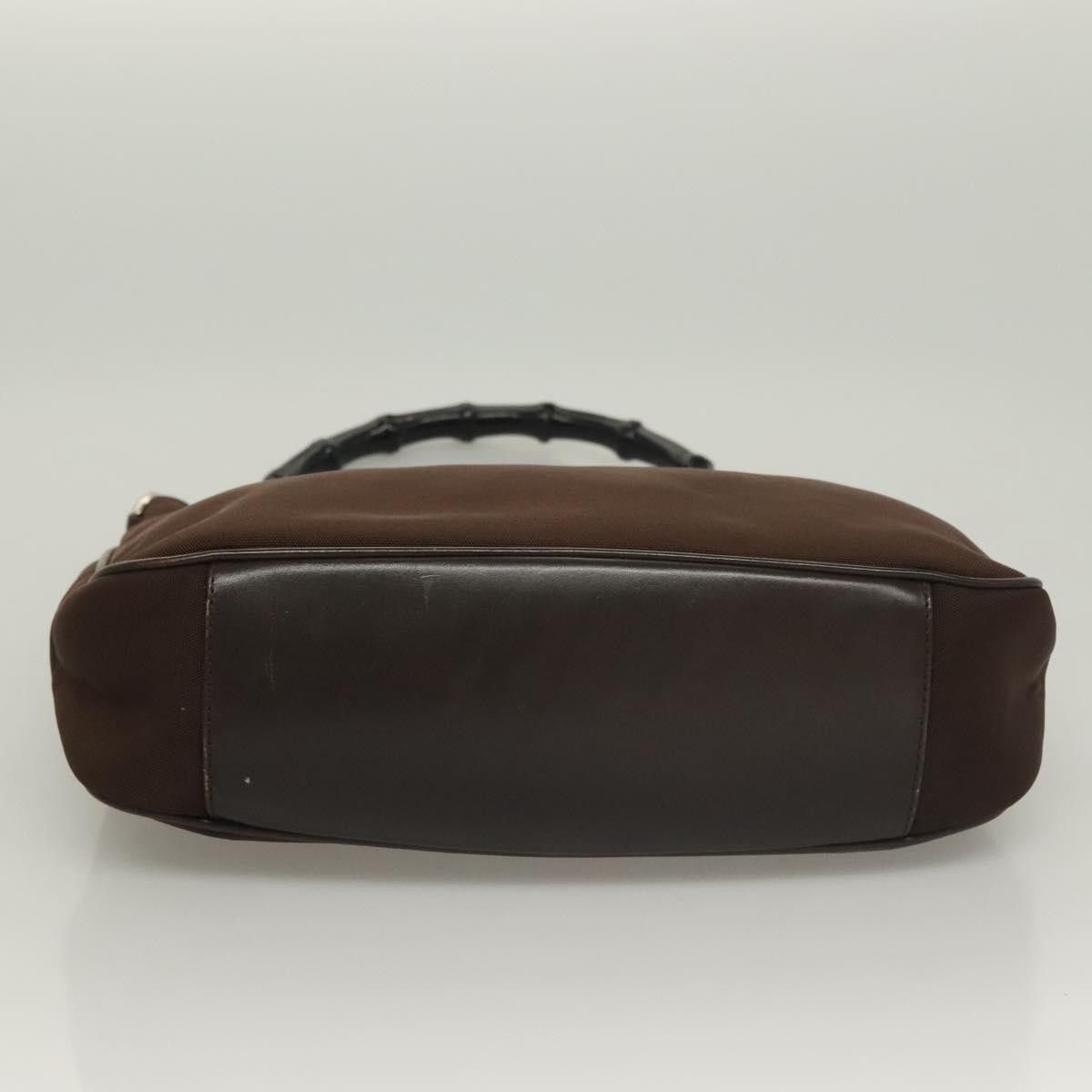 Gucci Gucci Vintage Bamboo Handle Tote Nylon Size ONE SIZE - 5 Thumbnail