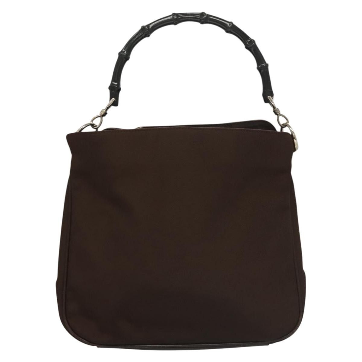 Gucci Gucci Vintage Bamboo Handle Tote Nylon Size ONE SIZE - 13 Thumbnail