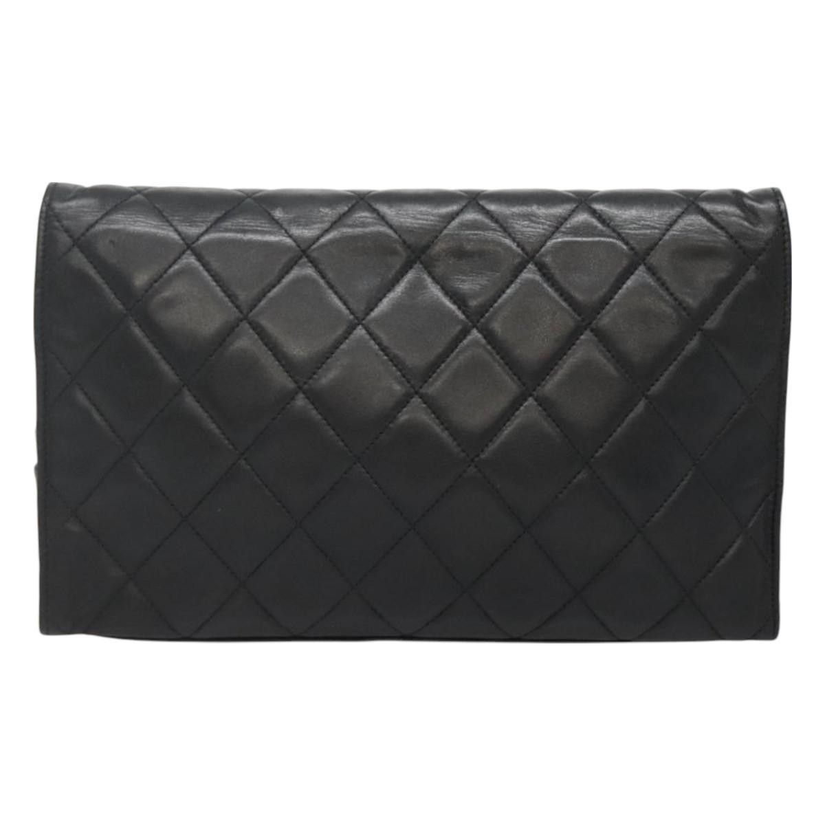 Chanel Chanel Vintage Full Flap Bag Quilted Lambskin Size ONE SIZE - 2 Thumbnail