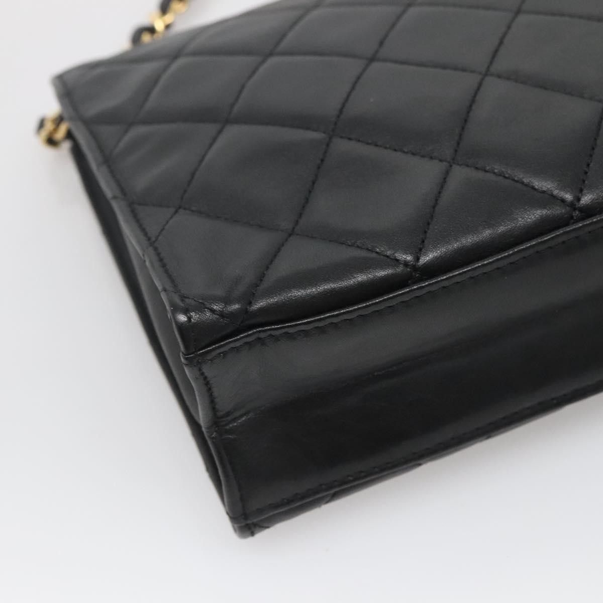 Chanel Chanel Vintage Full Flap Bag Quilted Lambskin Size ONE SIZE - 11 Thumbnail