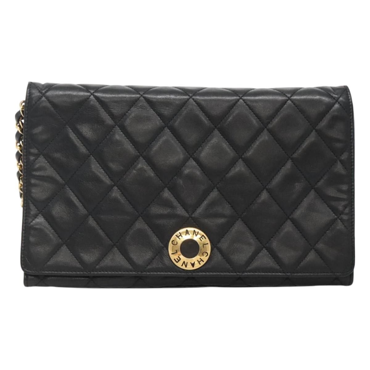 Chanel Chanel Vintage Full Flap Bag Quilted Lambskin Size ONE SIZE - 19 Thumbnail