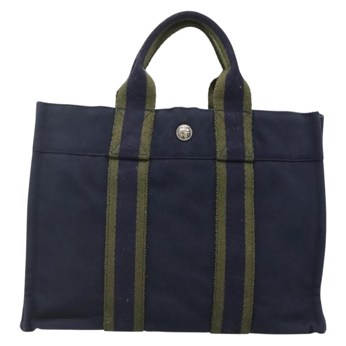 Hermes Hermes Fourre Tout Tote Canvas Size ONE SIZE - 2 Thumbnail