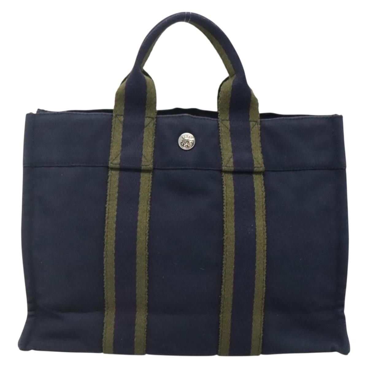 Hermes Hermes Fourre Tout Tote Canvas Size ONE SIZE - 13 Thumbnail
